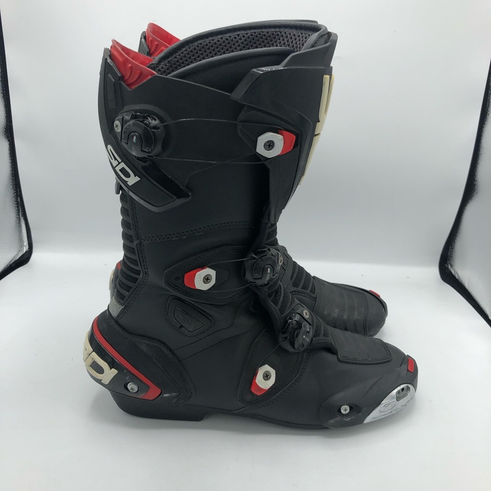 Sidi Mag-1 Street Motorcycle Boots Black Size 9.5